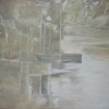 Boot, 2010, Öl u. Eitempera auf Leinwand,180x200cm