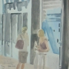 2 Mädchen, 2007, Öl/Lw.,50x40cm