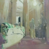 Lounge, 2008, Öl/Lw,. 100x200cm