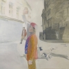 Im weißen Strahl der Sonne, 120x160cm, Öl auf Leinwand, 2019