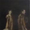 Paar, 2016, Öl/Lw.40x40cm