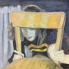 Verstecken, 16x19cm, 2020