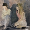 Frühe Liebe, 2024,19x17cm